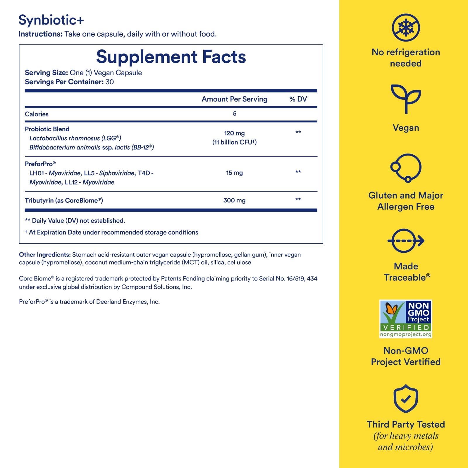 Ritual Synbiotic+ : Probiotic, Prebiotic, Postbiotic, 3-in-1 Formula for Gut Health RitualBuy Supplements Australia