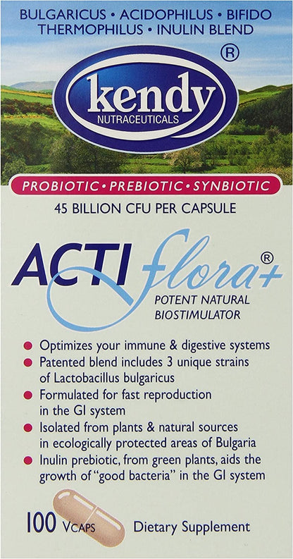 Kendy USA, Actiflora+, Potent Natural Biostimulator, 100 Veggie Caps KendyBuy Supplements Australia