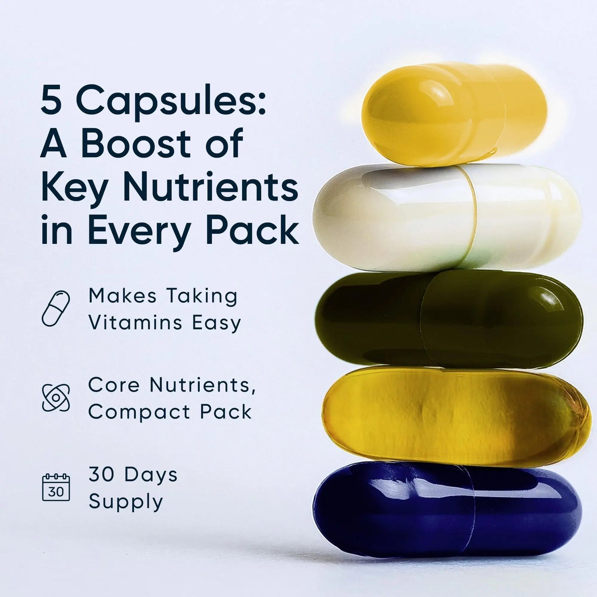 Daily Vitamin Packs for Men & Women – Immune, Energy & Heart Support with Vitamin D3, Omega-3, Probiotics, Methyl B12 & Vitamin C Planet 3Buy Supplements Australia