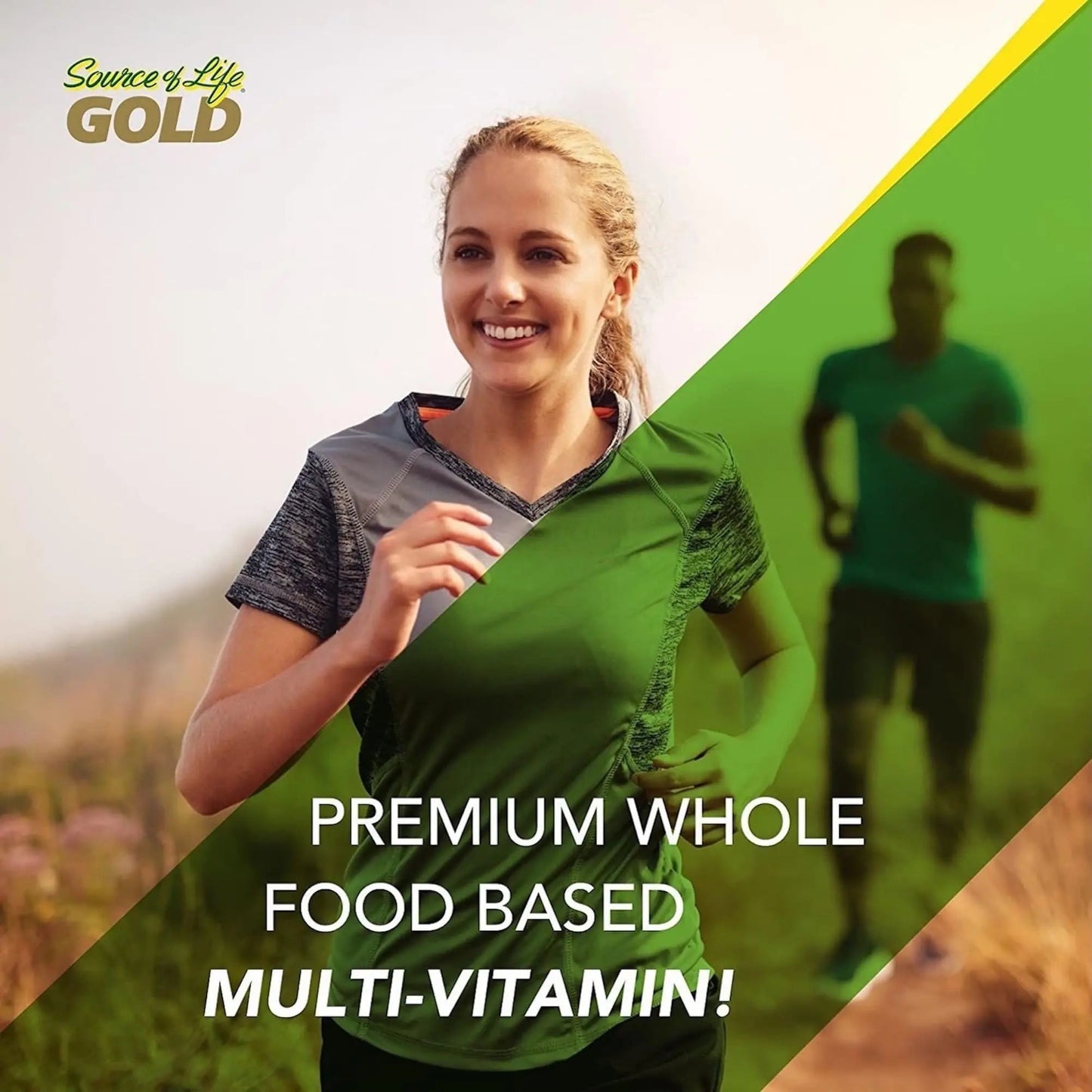 NaturesPlus Source of Life Gold Multivitamin - 90 Tablets - with Vitamins D3, B12 & K2 - Blood, Bone & Immune Support Aus Healthcare