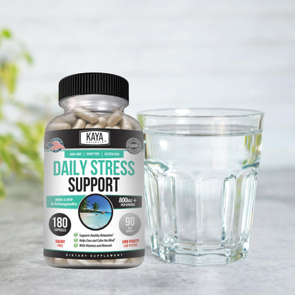 Kaya Naturals - Natural Herbal Support Vitamin Supplement are Designed to Help You find Balance and Relaxation in Your Daily Routine - Vitamin Supplement - 180 Capsules Kaya NaturalsBuy Supplements Australia