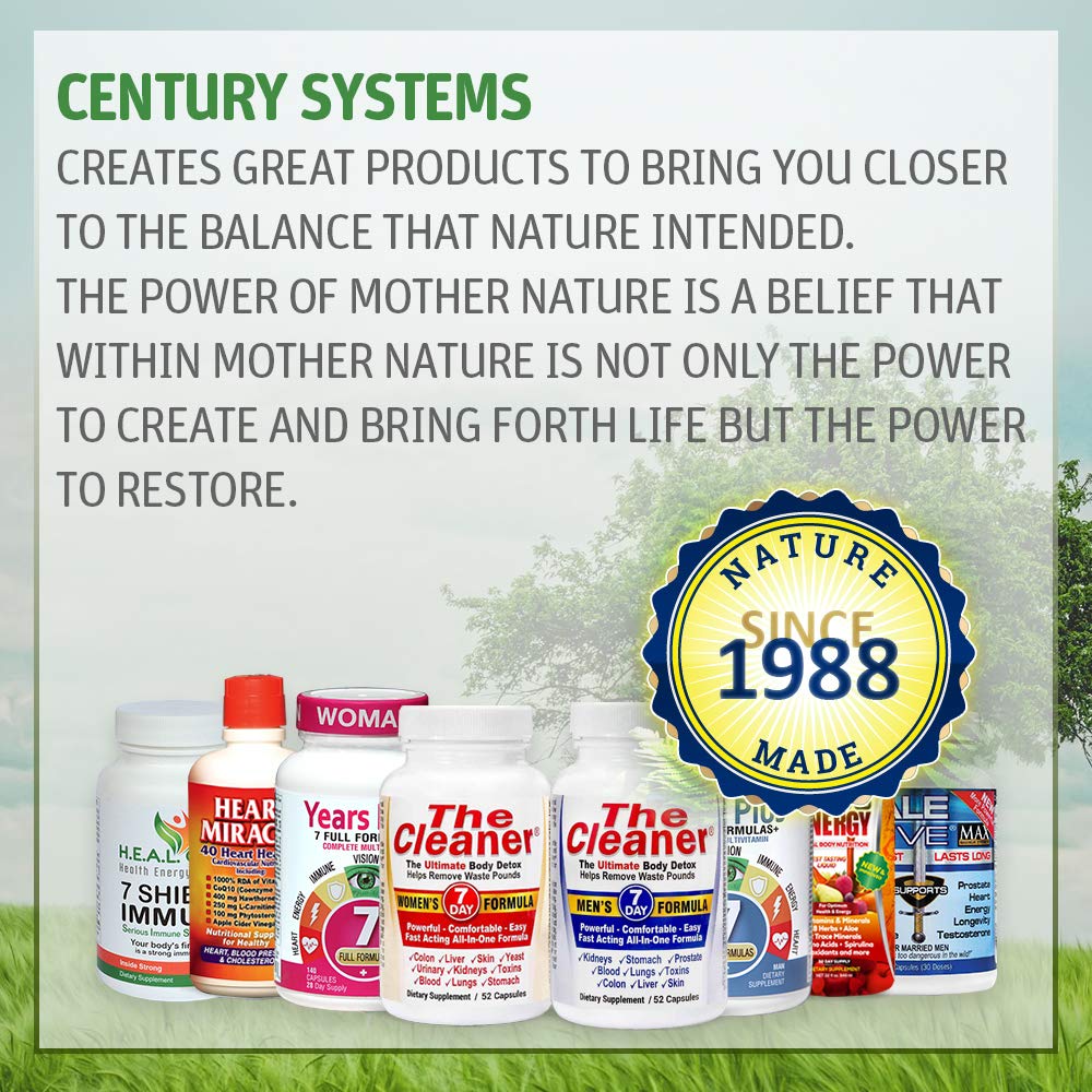 Century Systems - Miracle 2000, Complete Liquid Multivitamin and Mineral Supplement with Amino Acids and Antioxidants, 32 Ounces Century SystemsBuy Supplements Australia