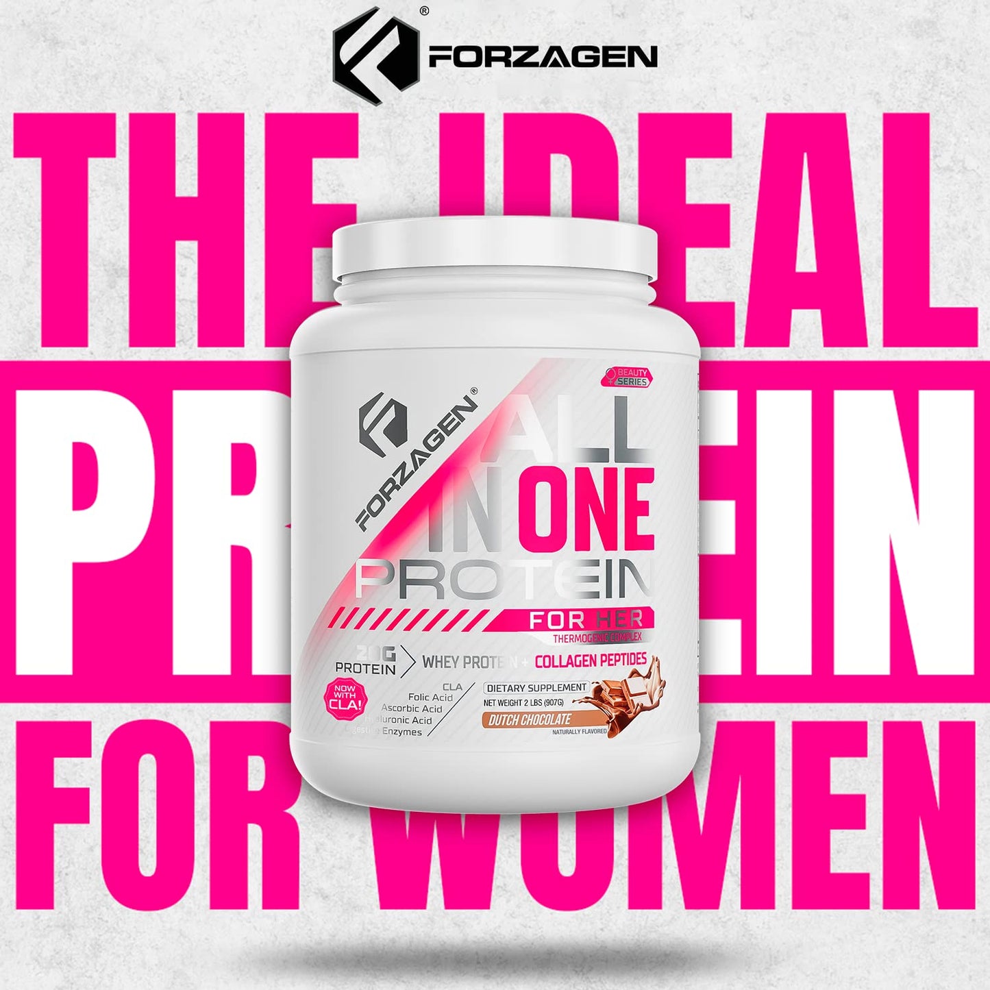 Forzagen Protein Powder for Women - Protein Shake With Collagen Powder for Women ForzagenBuy Supplements Australia