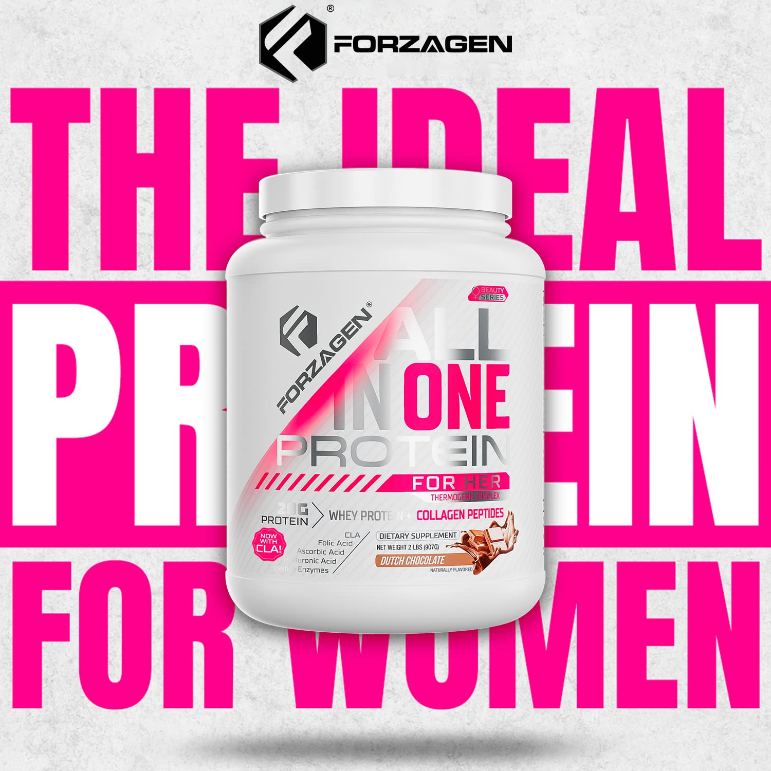 Forzagen Protein Powder for Women - Protein Shake With Collagen Powder for Women ForzagenBuy Supplements Australia