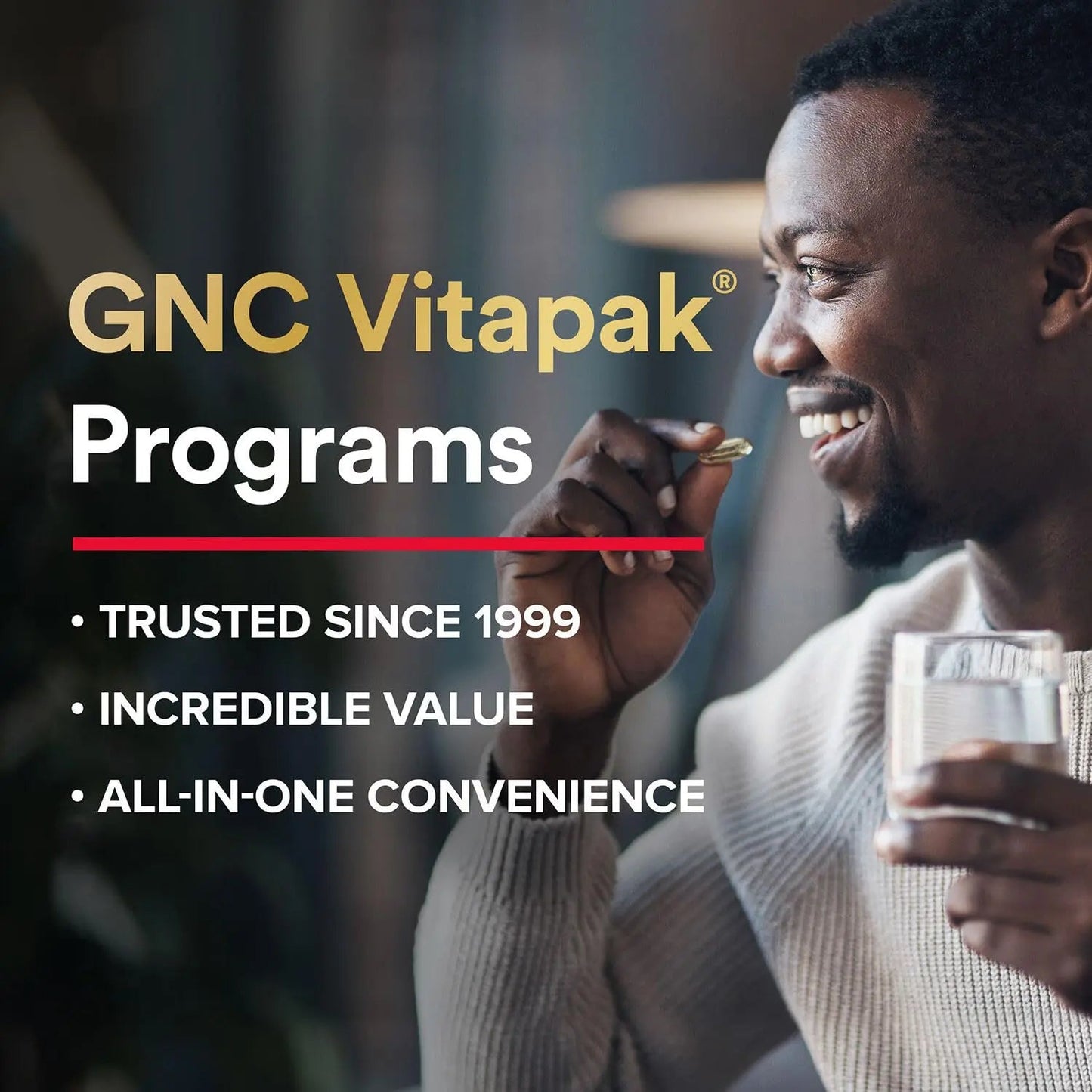 GNC Mega Men Joint Vitapak Program, Convenient Complete Nutrition, 3 Products in 1 Packet, Move Better, Comfort & Function GNC