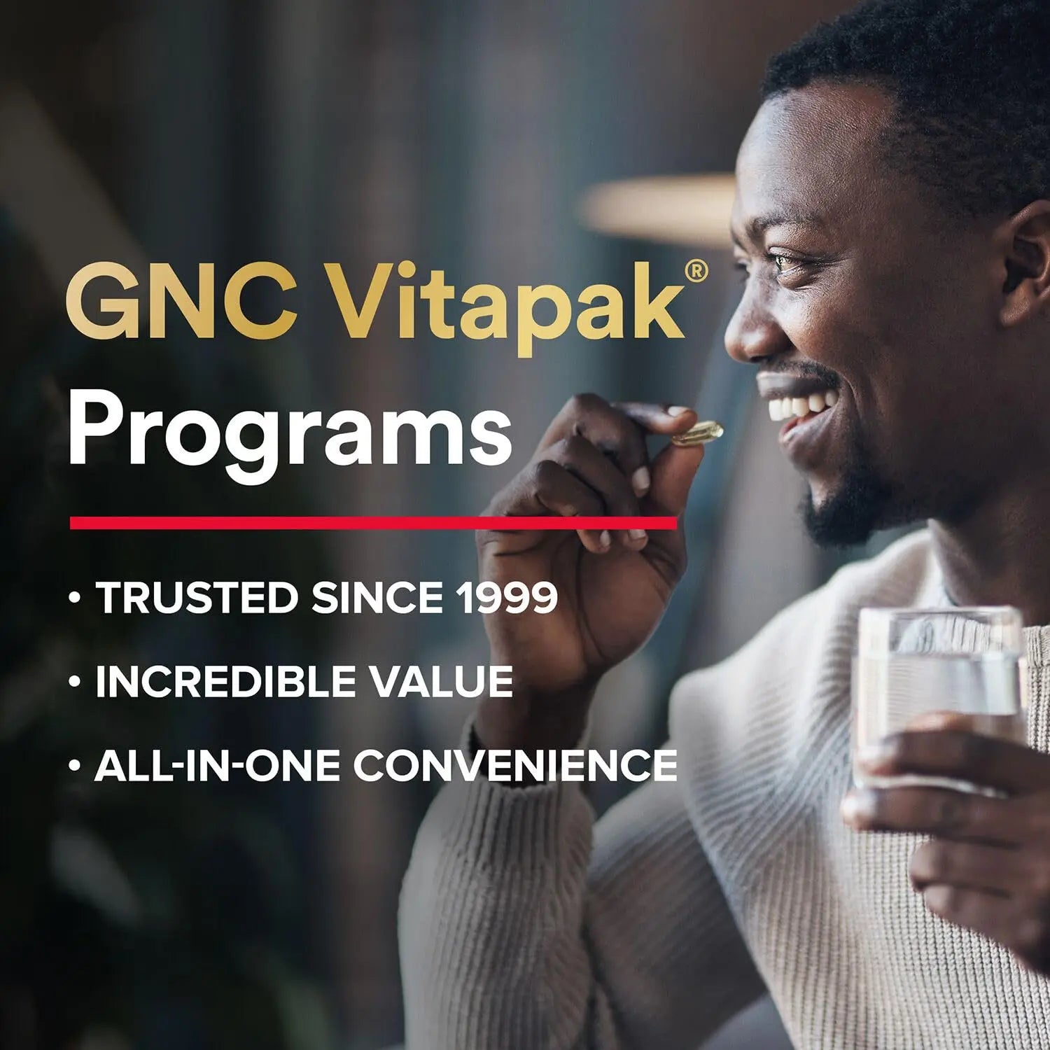 GNC Mega Men Joint Vitapak Program, Convenient Complete Nutrition, 3 Products in 1 Packet, Move Better, Comfort & Function GNC