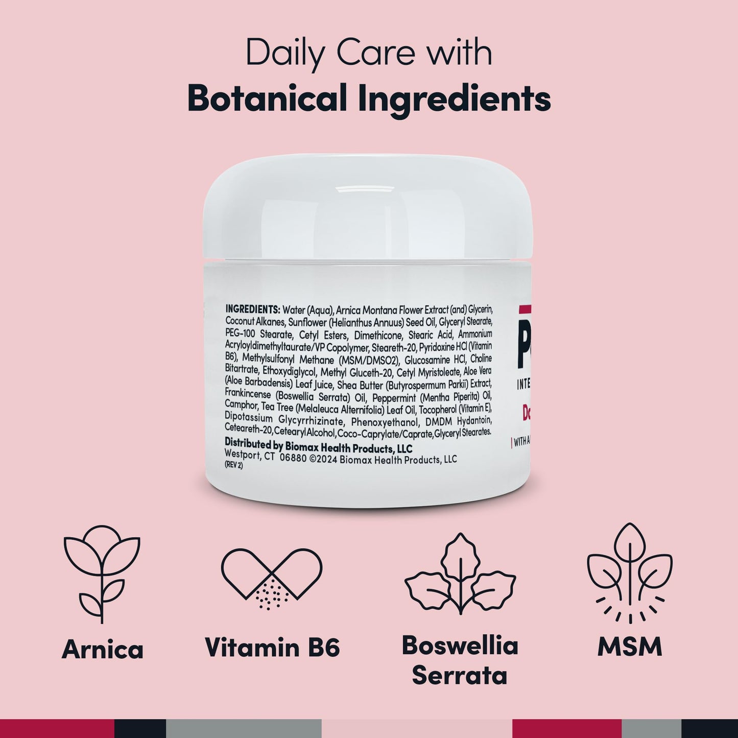 Penetrex Daily Joint & Muscle Care Cream – Soothing Botanical Formula with Arnica, Vitamin B6 & MSM – Lightweight Fast-Absorbing Cream for Everyday Movement - Non-Greasy - Light Scent- 2 oz PenetrexBuy Supplements Australia