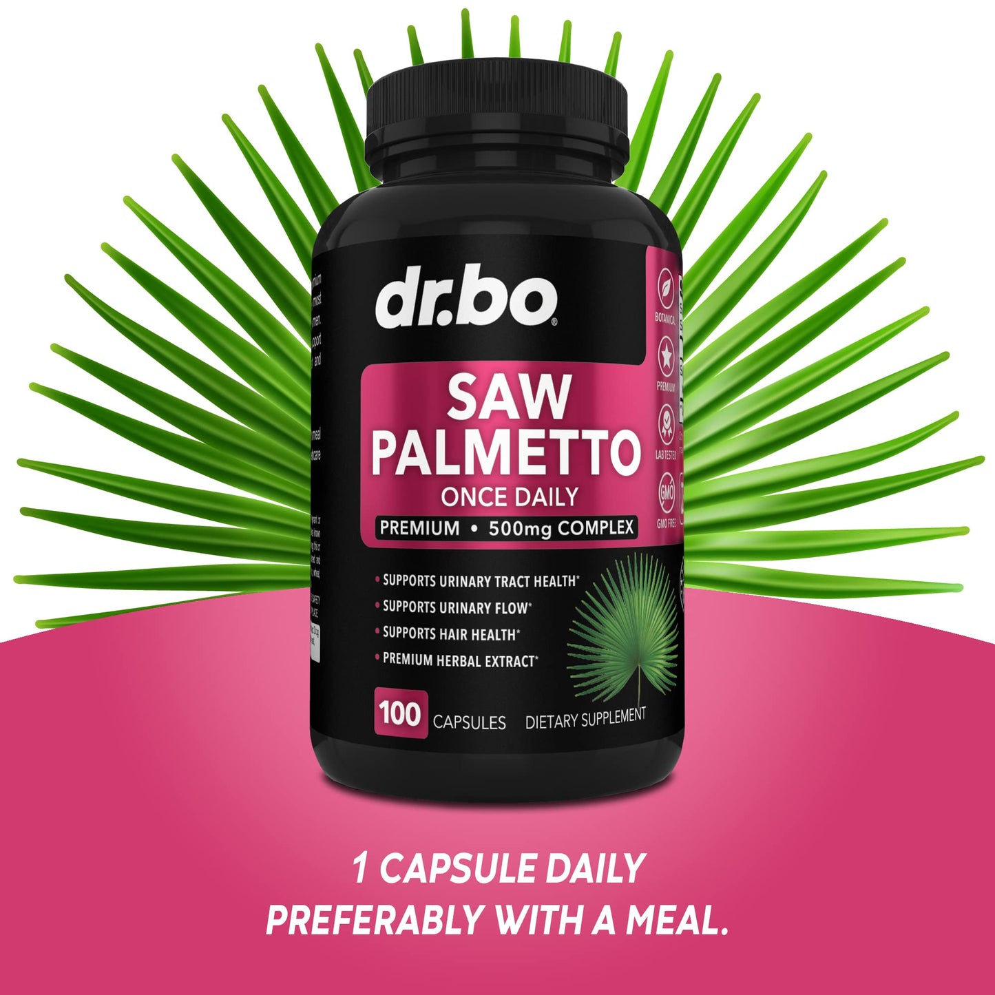 Saw Palmetto for Women Hair Loss - DHT Blocker for Women Hair Growth Plus Bladder DR. BOBuy Supplements Australia