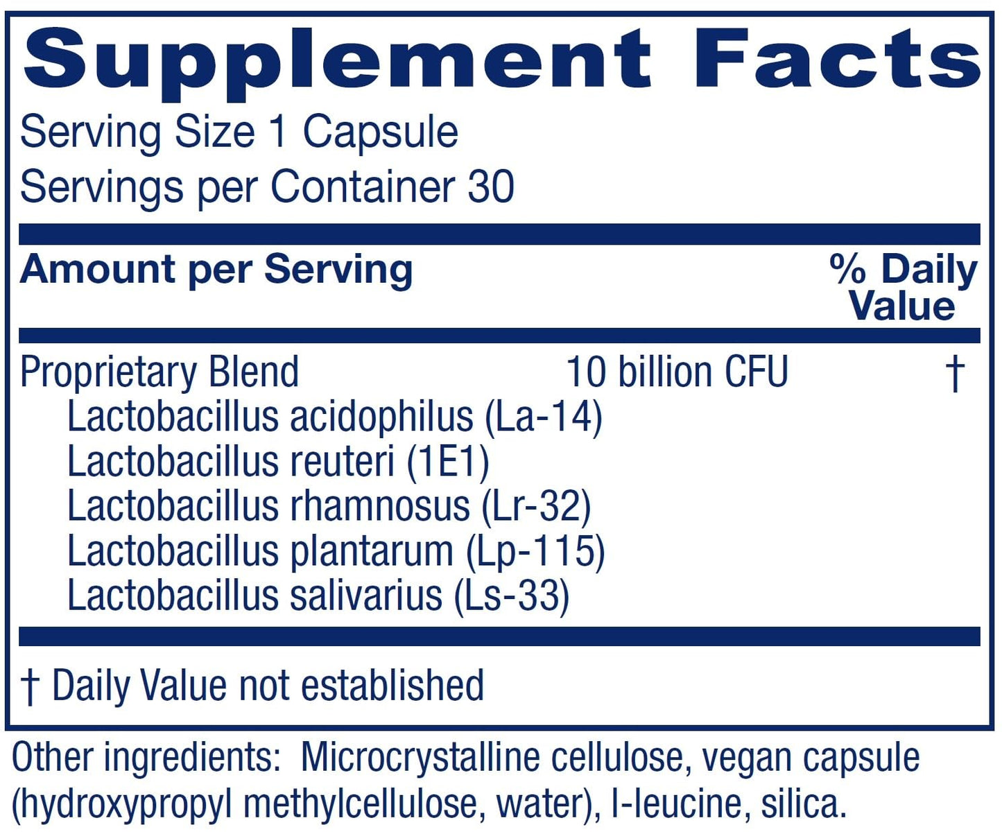 Vitanica FemEcology, Vaginal and Intestinal Probiotic Support, Vegetarian, 30 Capsules VitanicaBuy Supplements Australia