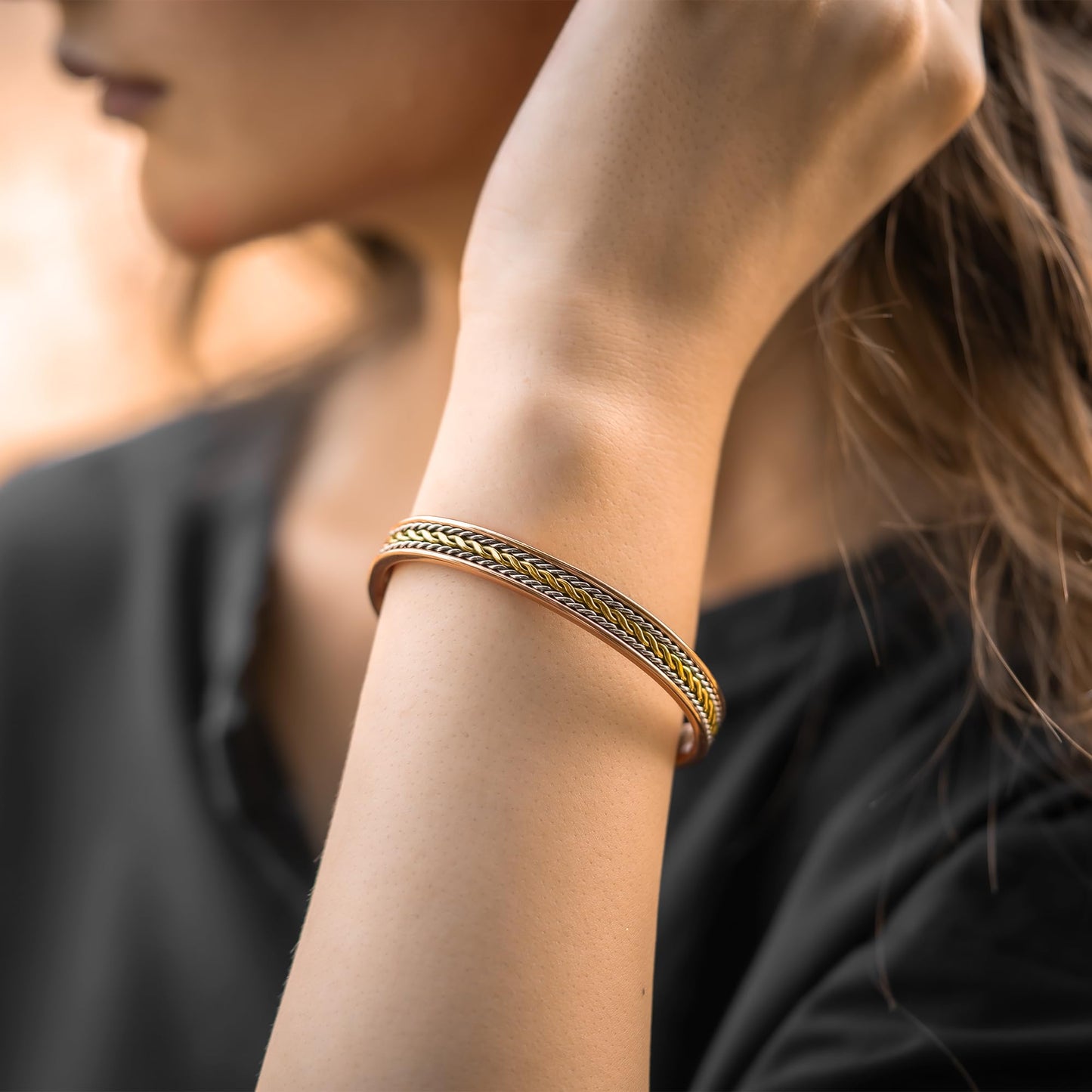MagnetRX® Women's Copper Bracelet – Effective 99.9% Pure Copper Magnetic Therapy Bracelets MagnetRXBuy Supplements Australia