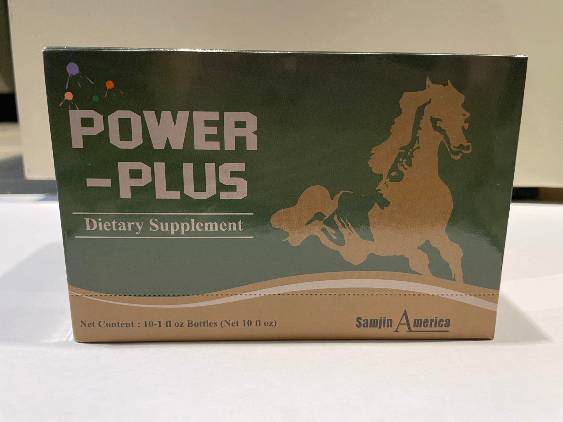 Skydia Power Plus - 10 Bottles Power-Plus Botanical Blend Liquid Supplement (1 FL OZ) Korean Ginseng Extract Ginseng Supplement Natural Men Tonic Ginseng Root Korean Red Ginseng Drops SkydiaBuy Supplements Australia