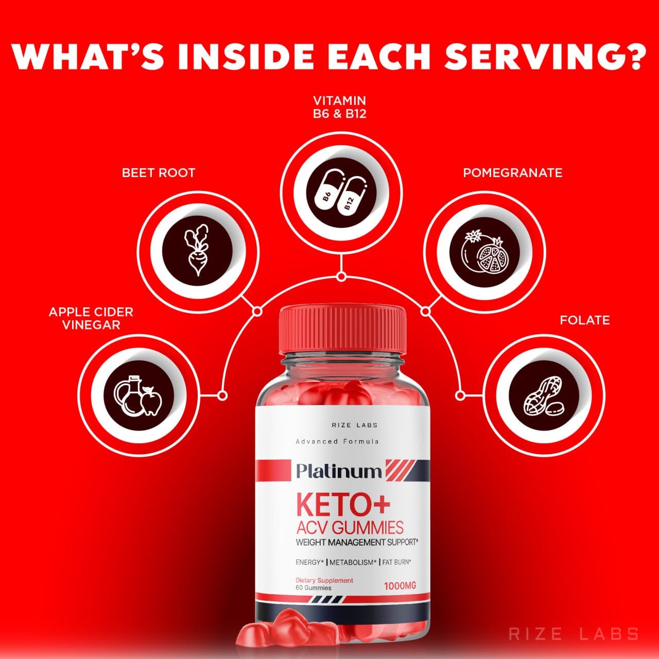 Platinum Keto AVC Gummies, Platinum Keto+ACV Gummies for Advanced Weight Loss rize labsBuy Supplements Australia