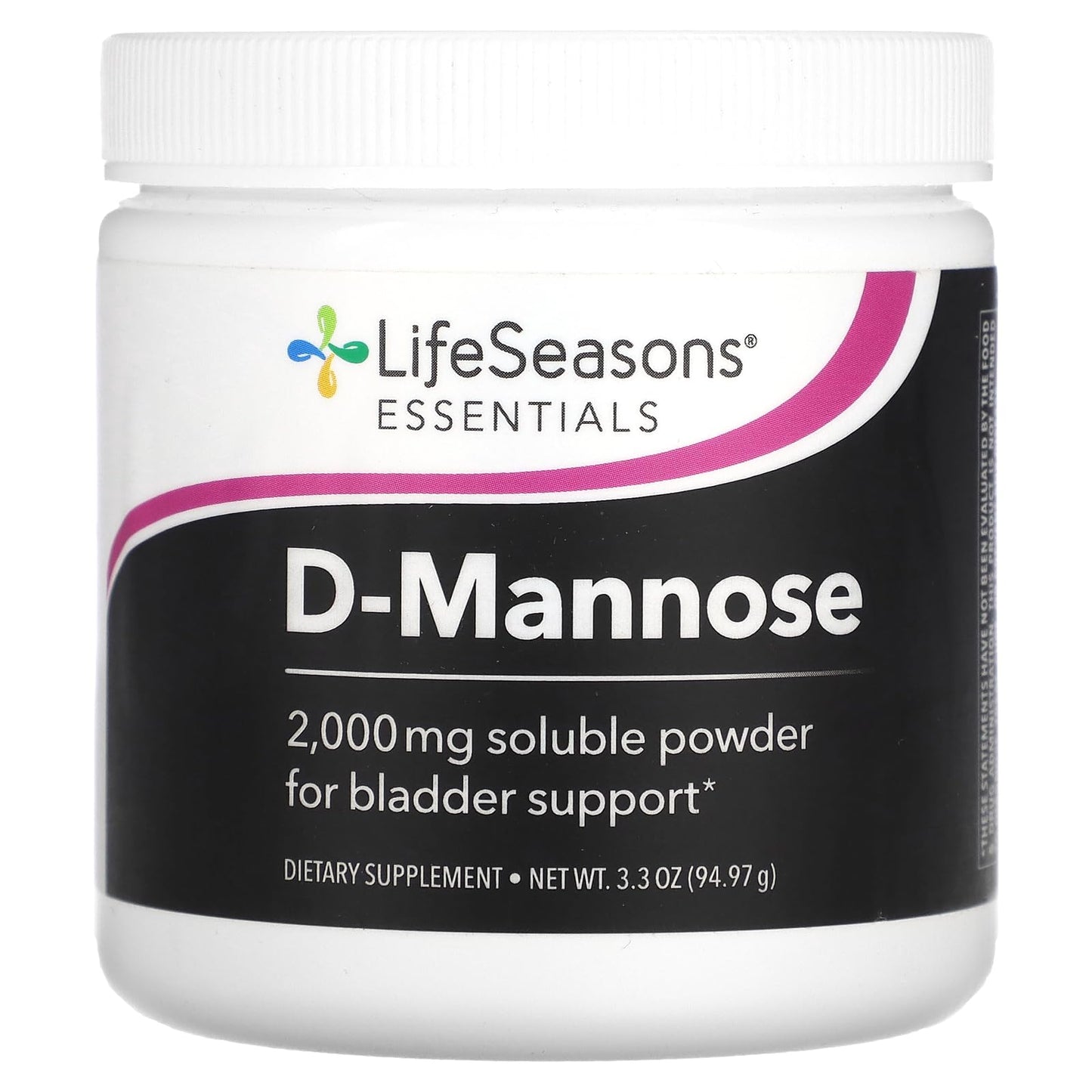 LifeSeasons D-Mannose Powder - Fast-Acting UTI Relief - Urinary Tract Health Supplement - Supports Healthy Levels of Microflora & Eases Bladder Discomfort - 45 Servings LifeSeasonsBuy Supplements Australia