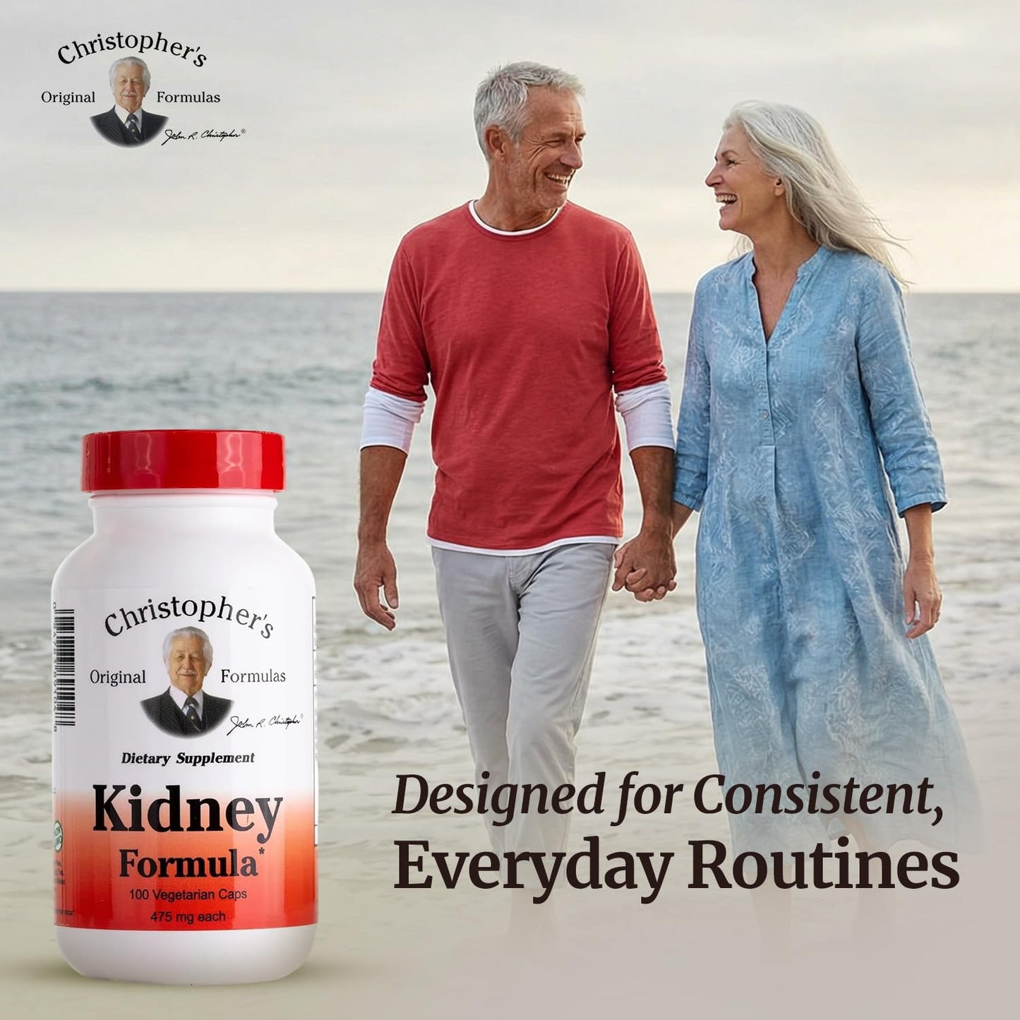 Christopher's Original Formulas Kidney Formula - Kidney Cleanse Detox & Repair Formula - Herbal Blend for Kidney Support Christopher's Original FormulasBuy Supplements Australia
