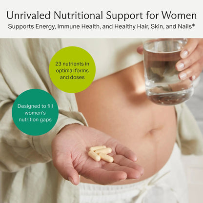 Needed. Multivitamin for Women with 23 Vitamins, Minerals and Antioxidants - Daily Womens Multivitamin Needed.