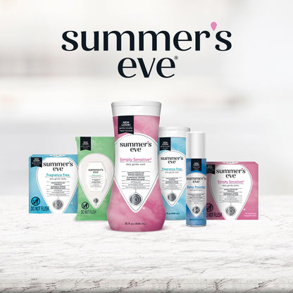 Summer's Eve Feminine Cleansing Wipes, Simply Sensitive, 16 Count, 3 Pack Summer's EveBuy Supplements Australia