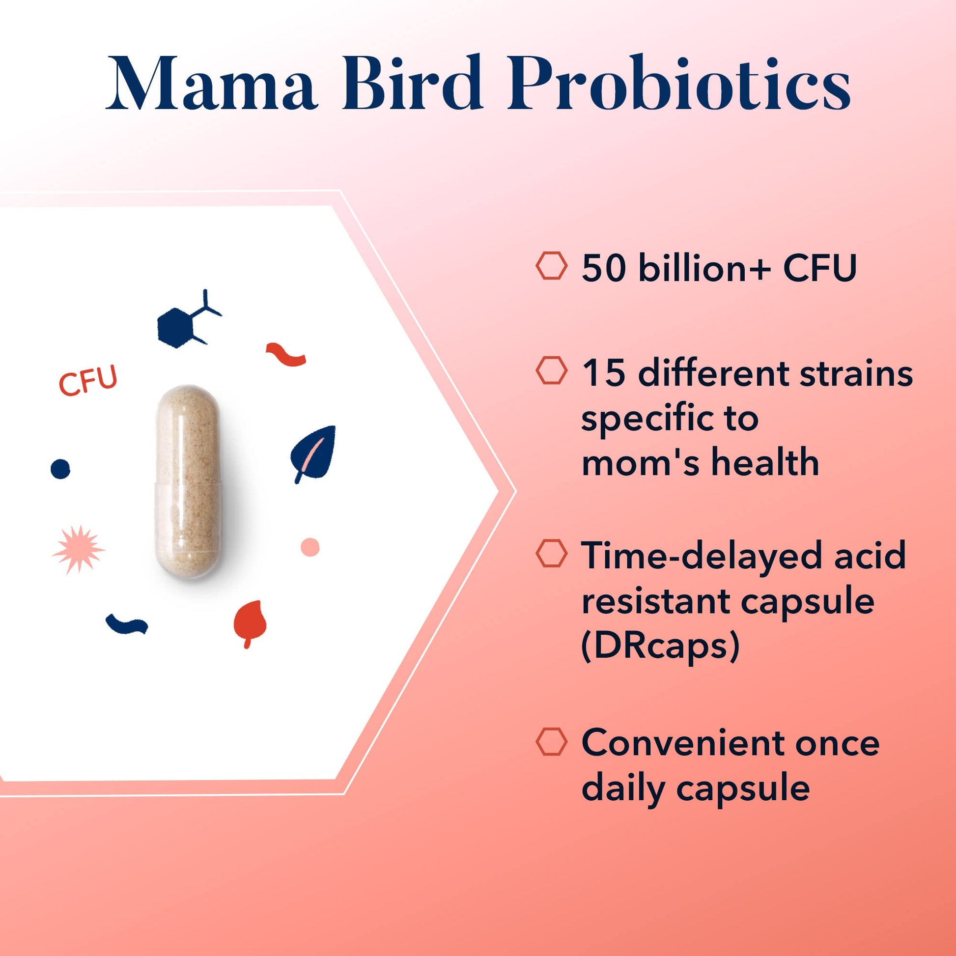 Best Nest Wellness Mama Bird Probiotics for Prenatal, Postnatal, Fertility, Women Digestive Best Nest WellnessBuy Supplements Australia