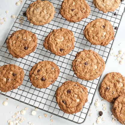Nordic Ware Naturals Half Sheet Pan, Deluxe Silicone Liner and Cooling Rack, Cookie or Roasting Bakers Set Nordic WareBuy Supplements Australia