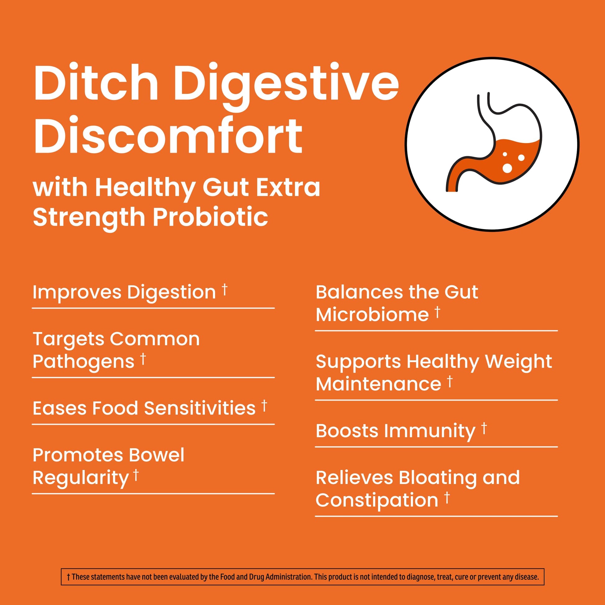 Ombre Healthy Gut Probiotics for Digestive Health 100 Billion CFU - Prebiotics and Probiotics for Women & Men with Lactobacillus Acidophilus & Digestive Enzymes, Gut Health Support, Vegan, 30 Servings OmbreBuy Supplements Australia