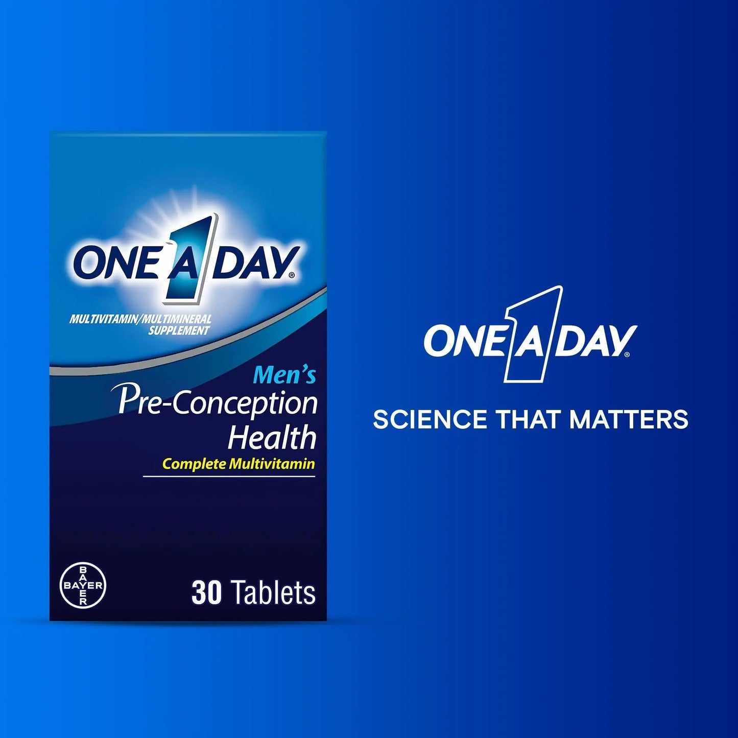 One A Day Men's Pre-Conception Health Multivitamin to Support Healthy Sperm, Supplement for Men ONE A DAYBuy Supplements Australia