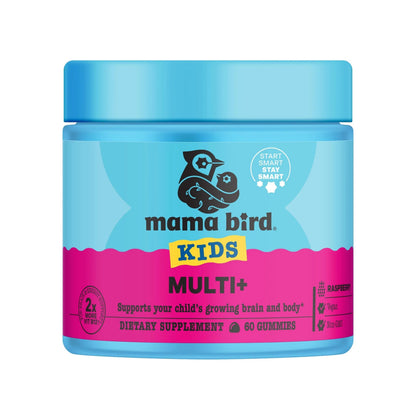 Best Nest Wellness Multi Plus Gummies - Brain Health Support Supplement with Methylated Vitamins - Chewable Multivitamin for Kids Best Nest Wellness