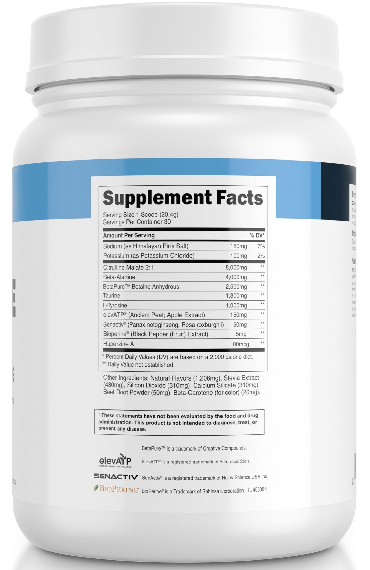 Transparent Labs Stim-Free Pre-Workout - Caffeine & Stim Free Pre Workout Powder Transparent LabsBuy Supplements Australia