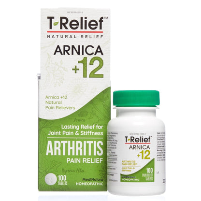 MediNatura Whole Body + Joints Bundle T-Relief Arnica +12 Natural Arthritis Pain Tablets 100ct + T-Relief Arnica +12 Natural Pain Relieving Tablets 100ct MediNaturaBuy Supplements Australia