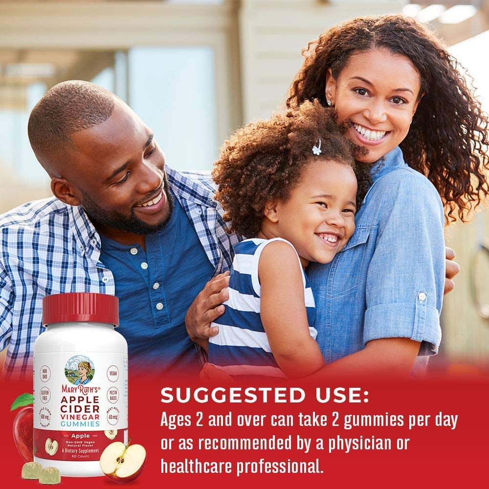 MaryRuth's Apple Cider Vinegar Gummies | ACV Gummies for Immune Support | Vegan MaryRuth OrganicsBuy Supplements Australia