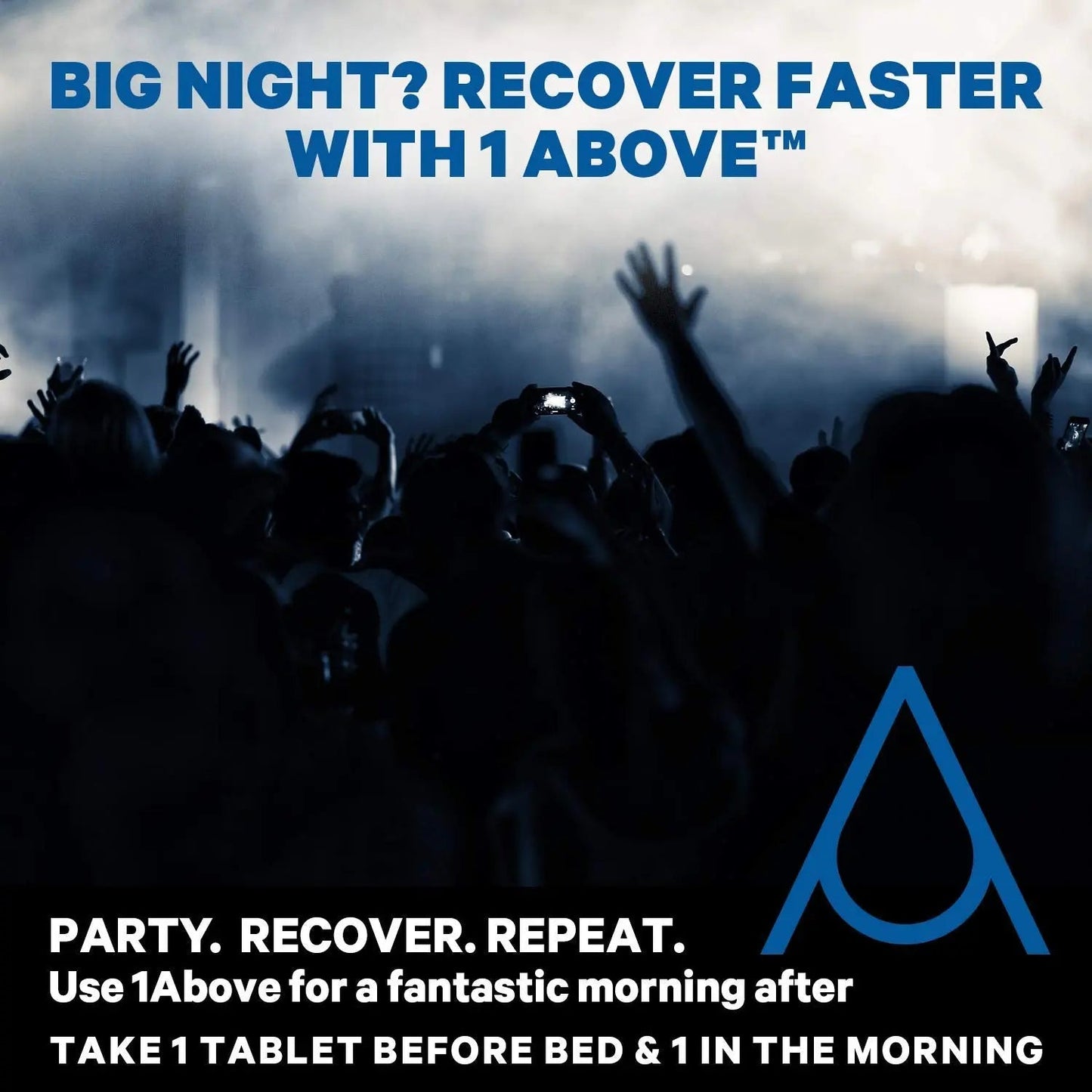 1Above Jet Lag Relief Tablets - Citrus-Flavored Effervescent Multivitamin with Pycnogenol Travel Supplement for Hydration, Energy 1ABOVEBuy Supplements Australia