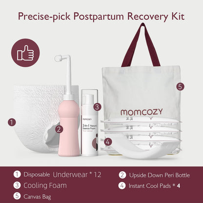 Momcozy Postpartum Recovery Essentials Kit, 19 PCS Labor Delivery Mom Care Set, Self-Absorbent MomcozyBuy Supplements Australia
