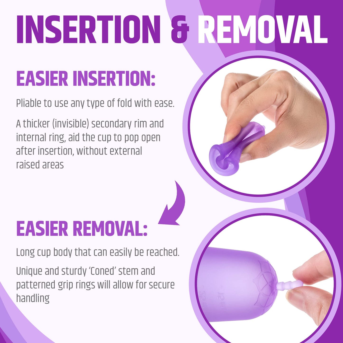 Venus Large Menstrual Cup – High Capacity for Heavy Flow -Made in USA - 100% Medical Grade Silicone VENUSBuy Supplements Australia