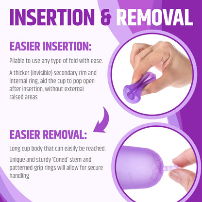 Venus Large Menstrual Cup – High Capacity for Heavy Flow -Made in USA - 100% Medical Grade Silicone VENUSBuy Supplements Australia