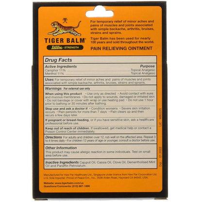 Tiger Balm Sport Rub Pain Relieving Ointment, Ultra Strength 1.70 oz (Pack of 3) Tiger BalmBuy Supplements Australia