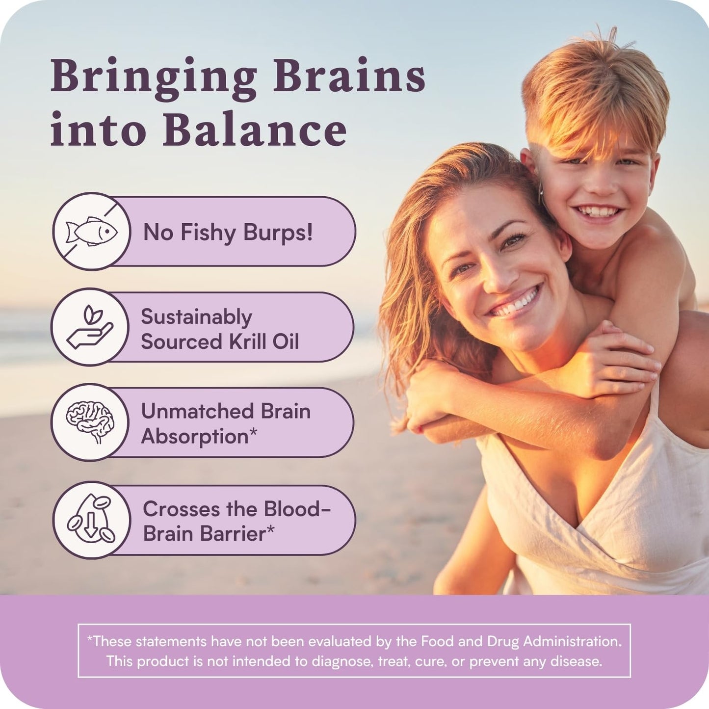 Omega w/LYSOVETA LPC | EPA & DHA Supplements for Brain Health | Focus, Attention, Memory, & Mood | 6X Higher Absorption Than Fish Oil | Omega-3 Fatty Acid Supplements | Highest Potency LPC-DHA AccentrateBuy Supplements Australia