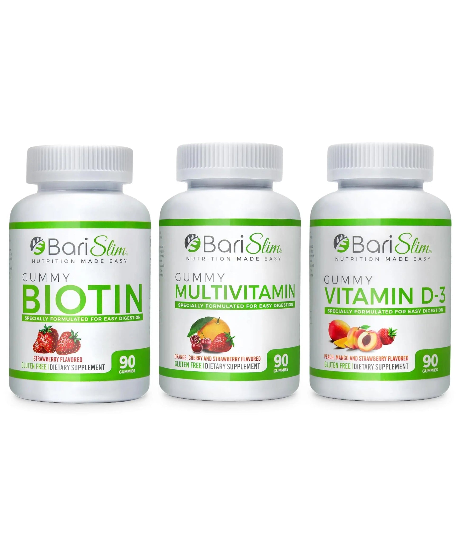 BariSlim Bariatric Multivitamin Gummies - Specially Formulated Gummy Vitamin for Patients After Weight Loss Surgery BariSlim