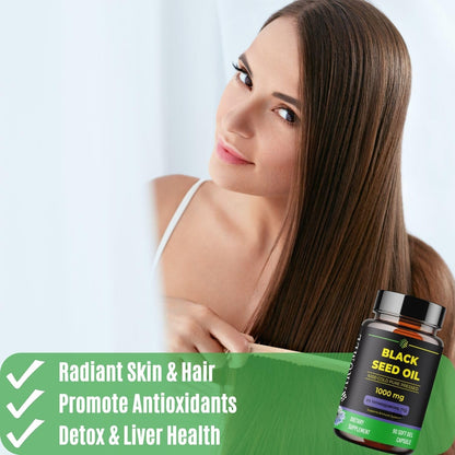 aromel Black Seed Oil Capsules, 90 Days Supply, 2% Thymoquinone, Non-GMO aromelBuy Supplements Australia
