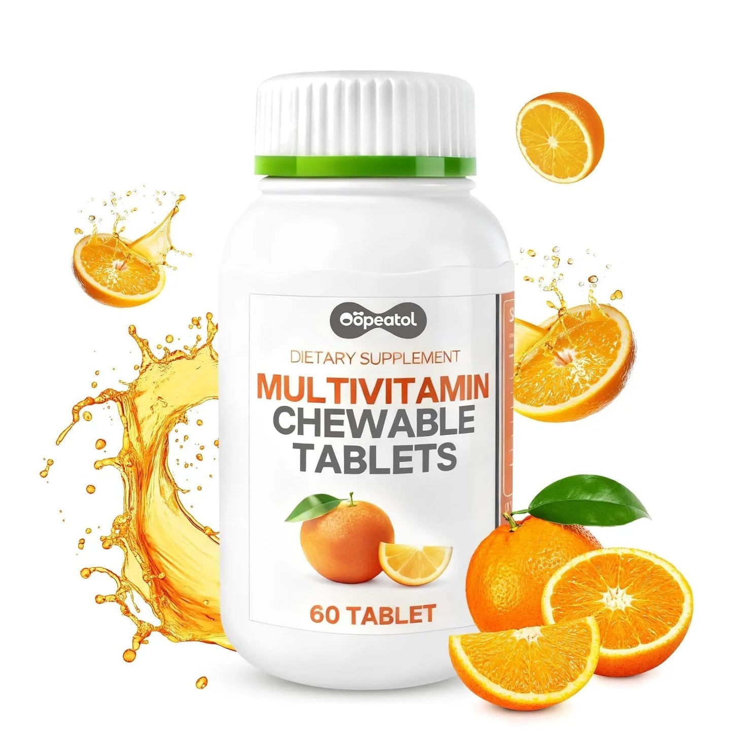 Oopeatol Multivitamin for Adults with Vitamin C, D3 & B Vitamins | Daily Increase Body Protection, Energy & Bone and Joint Equilibrium and Health | OopeatolBuy Supplements Australia