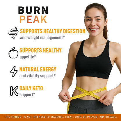 (2 Pack) Burn Peak Capsules - Official BurnPeak Weight Pills Advanced Premium Support, All Natural Burn Peak Pink Salt Trick Supplement for Overall Health & Wellness Reviews, 120 Capsules for 2 Months pharmageticsBuy Supplements Australia