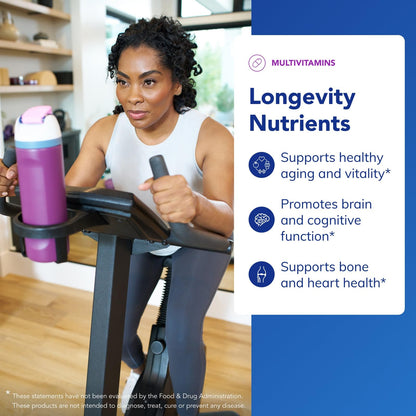 Pure Encapsulations Longevity Nutrients | Multivitamin/Mineral Complex to Support Healthy Aging, Brain Function, Eyes, Bones, and Vascular Health* | 120 Capsules Pure EncapsulationsBuy Supplements Australia