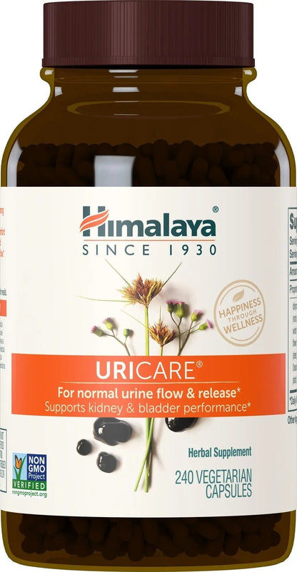 Himalaya UriCare Herbal Supplement, Kidney & Bladder Support, Urinary Tract & Urine Flow Support, Caffeine Free, Non-GMO, Gluten Free, Vegetarian, 240 Capsules, 60 Day Supply HimalayaBuy Supplements Australia