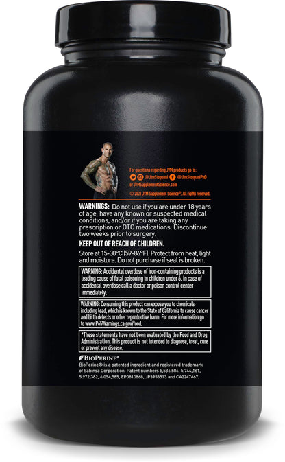 JYM Supplement Science Vita JYM Sports Multivitamin & Mineral Support, Vitamin A, C, B6, B12, E, K, Boron, Biotin, Potassium 60 Tablets