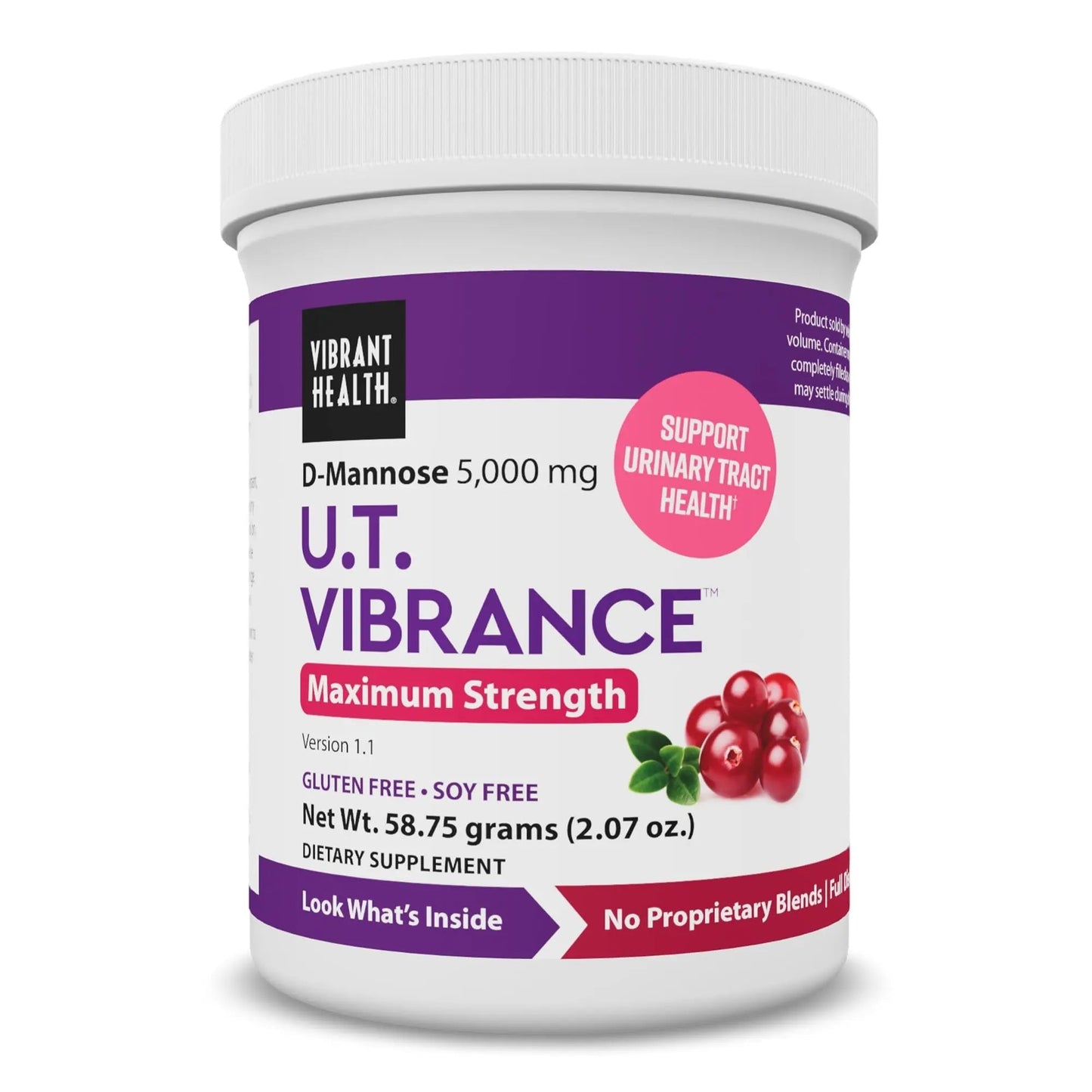 Vibrant Health, U.T. Vibrance Powder, Crisis Intervention for Urinary Tract Health, 10 Servings Vibrant HealthBuy Supplements Australia
