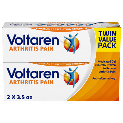 Voltaren Arthritis Pain Gel for Powerful Topical Arthritis Pain Relief with Diclofenac - NEW Easy Open Cap - 100 g x 2 VoltarenBuy Supplements Australia