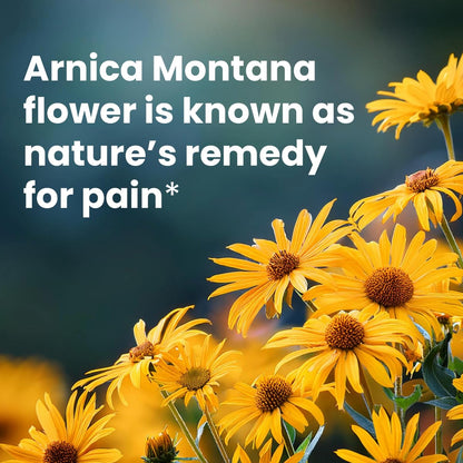 Sanar Naturals Arnica Roll On, 3 oz | Fast Acting Muscle Rub Relief & Joint Support | Soothing Topical Arnica Clear Gel for Post Workout and Daily Use | Non-Greasy, Travel Size Sanar NaturalsBuy Supplements Australia