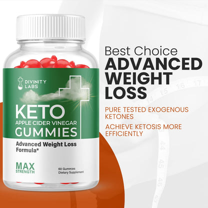 Ark Labs Divinity Labs Keto ACV Gummies, Gummies (3 Pack) Ark LabsBuy Supplements Australia