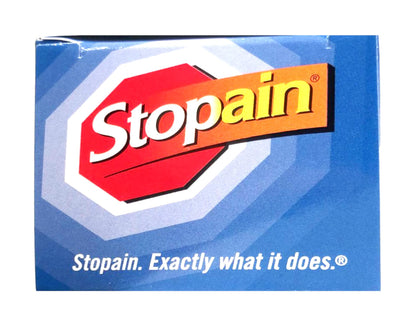 Stopain Pain Relief Roll On Gel 3oz (4 Pack) USA Made, Max Strength Fast Acting with MSM, Glucosamine, Menthol for Lower Back, Knee, Neck, HSA FSA Approved Topical Analgesic Products StopainBuy Supplements Australia