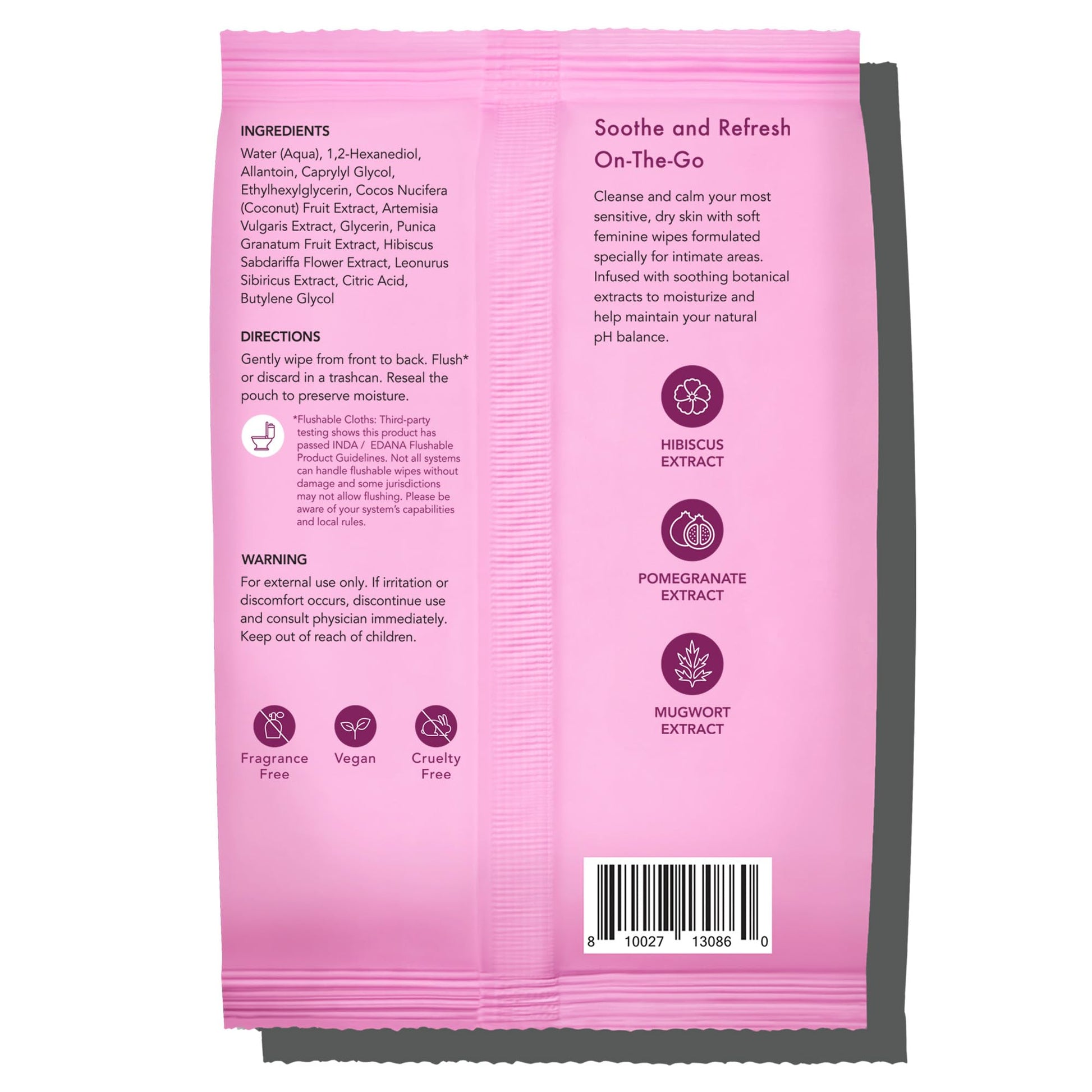 Rael Feminine Wipes, Soothing Wipes for Women - pH Balance, Clean Ingredients, All Skin Types RaelBuy Supplements Australia