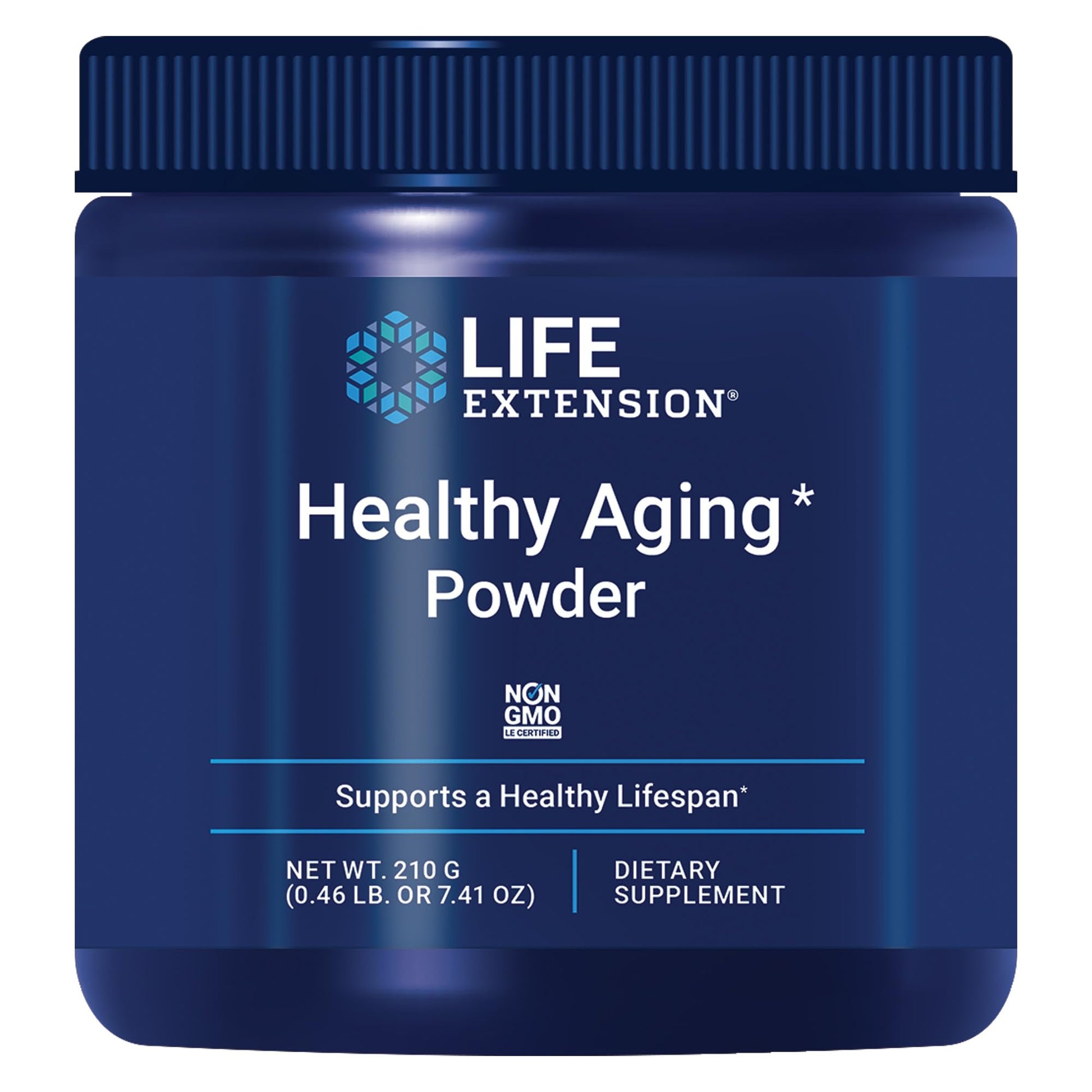 Life Extension Healthy Aging Powder, Healthy Aging Supplement, Heart Health, Brain Health, Exercise Performance, Taurine, Lithium, spermidine, Powder Blend, Non-GMO, Vegetarian, 30 Servings Life ExtensionBuy Supplements Australia