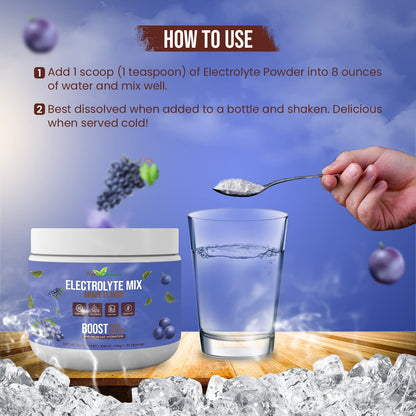 Electrolyte Powder - Refreshing Workout Recovery Electrolytes, Sugar Free, Gluten Free Pride Naturals, IncBuy Supplements Australia