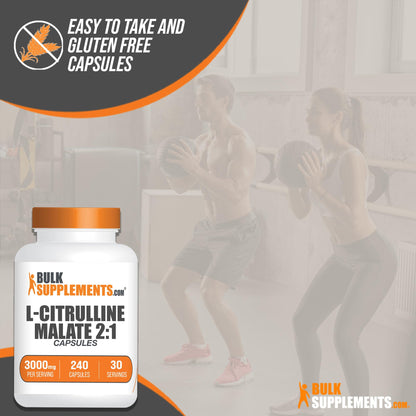 BULKSUPPLEMENTS.COM L-Citrulline Malate Capsules - Citrulline Malate 3000mg BULKSUPPLEMENTS.COMBuy Supplements Australia